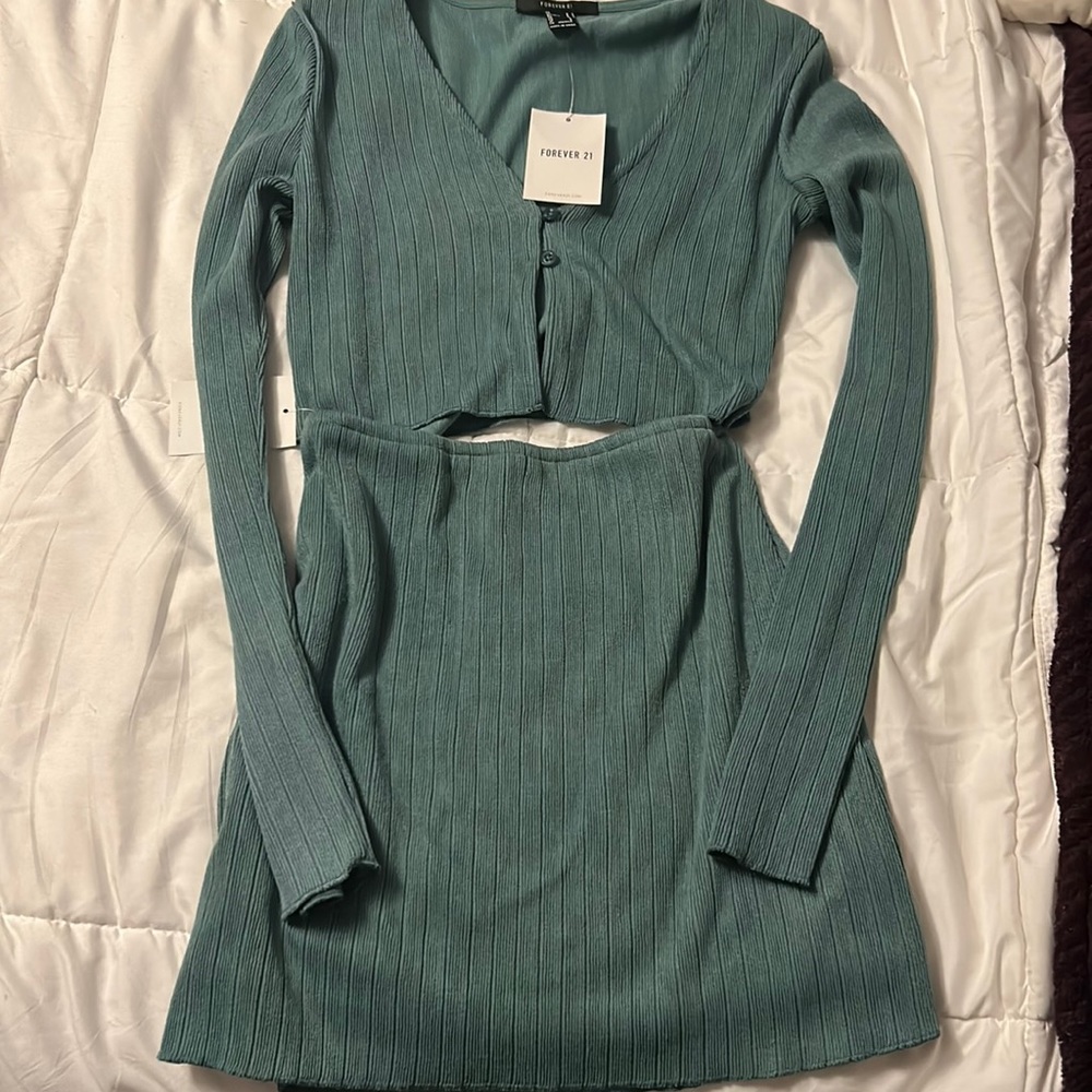 Matching skirt set